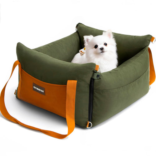 Hundesitz Auto Tragbar für Kleine & Mittlere Hunde bis 15kg