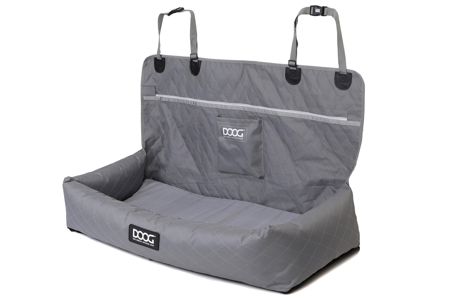 Hundesitz Auto DOOG Grau Large 100x40cm