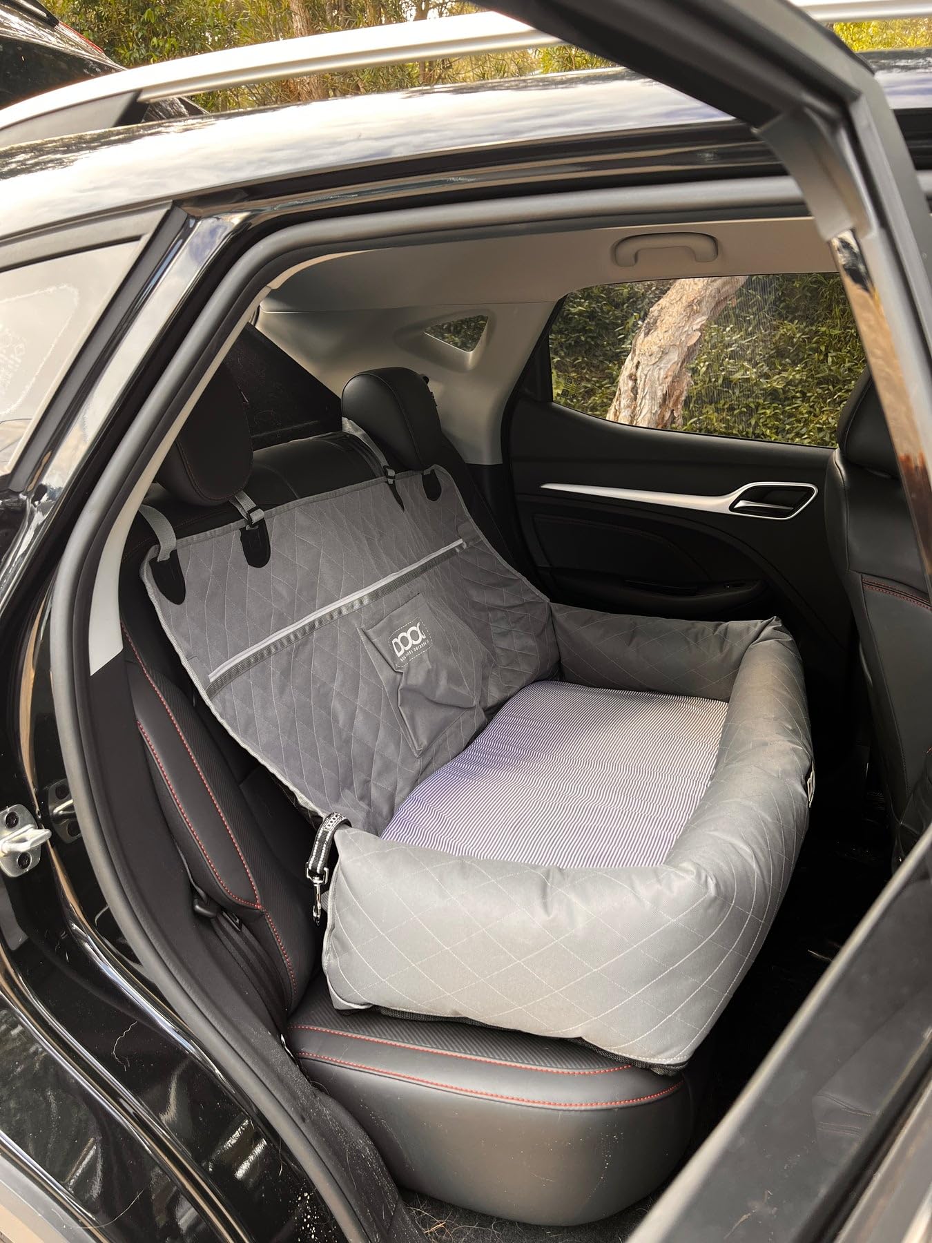 Hundesitz Auto DOOG Grau Large 100x40cm